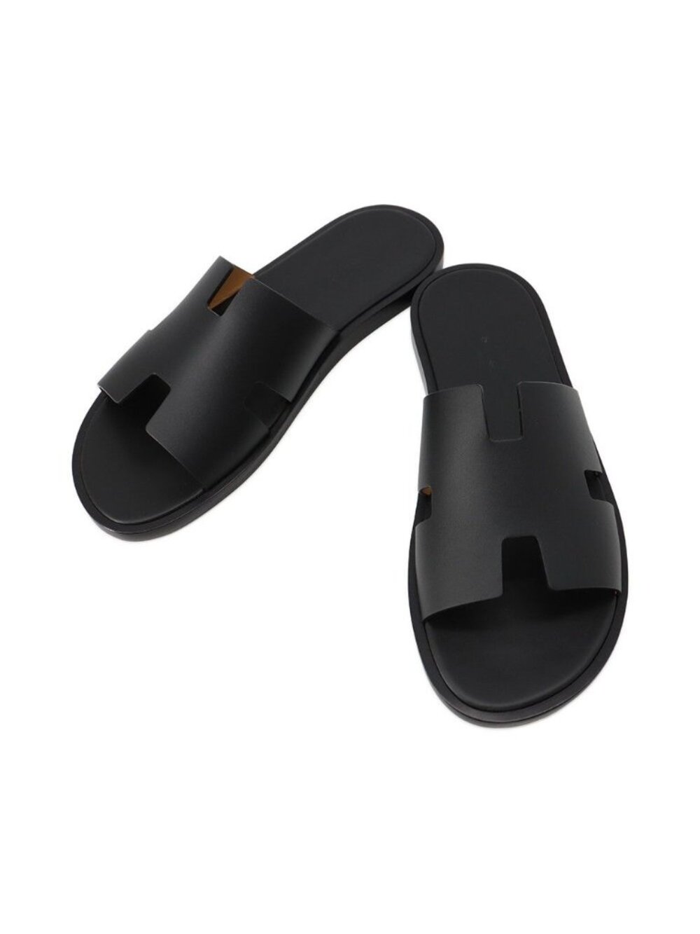 Hermes Sandals Ismir Shoes Black